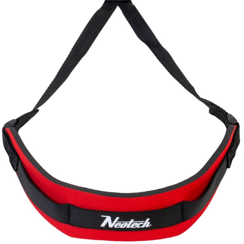 Neo Tech Neotech Saxophone Swivel Hook Neck Strap Soft Sax Padded for Alto Tenor Baritone Soprano â€“ (Regular, Red) - Made in USA - Image 3